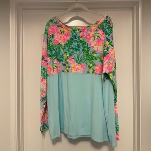 Lilly Pulitzer Finn Top XXL
